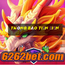 thông báo tiền điện