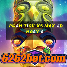 Phân tích XS Max 4D ngày 8