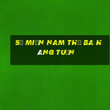 số miền nam thứ ba hàng tuần