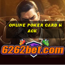 online poker card hack