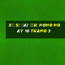 xổ số đài đắk nông ngày 16 tháng 3