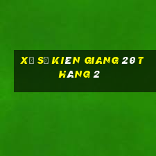 xổ số kiên giang 20 tháng 2