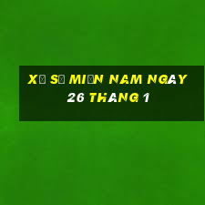 xổ số miền nam ngày 26 tháng 1