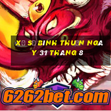 xổ số bình thuận ngày 31 tháng 8