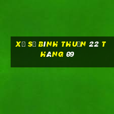 xổ số bình thuận 22 tháng 09