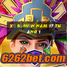 xổ số miền nam 17 tháng 1