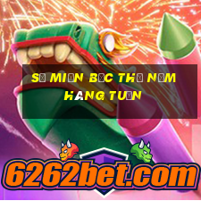 số miền bắc thứ năm hàng tuần