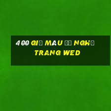 400 giỏ màu đề nghị trang wed