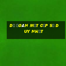 dự đoán một cặp số duy nhất