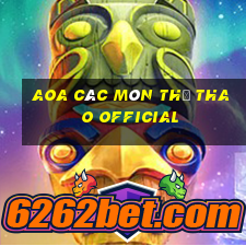 aoa Các môn thể thao Official