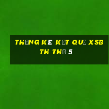 THỐNG KÊ KẾT QUẢ XSBTH Thứ 5