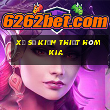 xổ số kiến thiết hôm kia