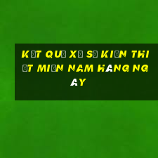 kết quả xổ số kiến thiết miền nam hàng ngày