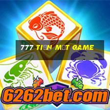 777 tiền mặt Game