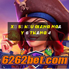 xổ số hậu giang ngày 6 tháng 4