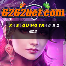 xổ số quảng trị 4 5 2023