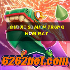 quả xổ số miền trung hôm nay