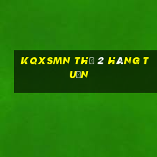 kqxsmn thứ 2 hàng tuần