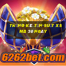 thống kê tần suất xsmb 30 ngày