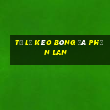 tỷ lệ kèo bóng đá phần lan