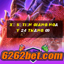 xổ số tiền giang ngày 24 tháng 09