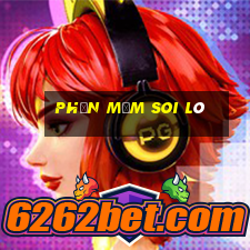 phần mềm soi lô