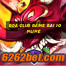 Boa Club Game Bài Ionline