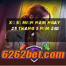 xổ số miền nam ngày 25 tháng 3 năm 2024