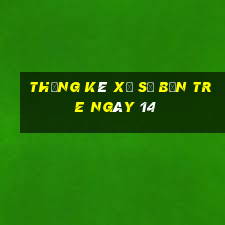 Thống kê Xổ Số bến tre ngày 14