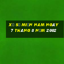 xổ số miền nam ngày 7 tháng 8 năm 2002