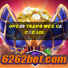 one88 Trang web cá cược lol