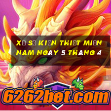 xổ số kiến thiết miền nam ngày 5 tháng 4