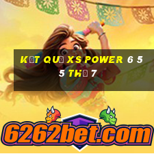 Kết quả XS power 6 55 Thứ 7