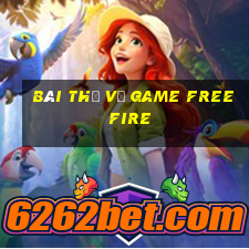 bài thơ về game free fire