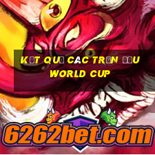 kết quả các trận đấu world cup