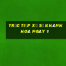 Trực tiếp Xổ Số khánh hoà ngày 1