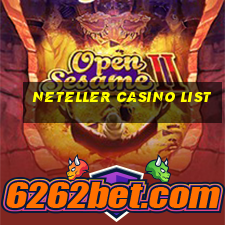 neteller casino list