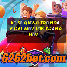 xổ số quảng trị ngày hai mươi lăm tháng năm