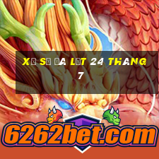 xổ số đà lạt 24 tháng 7