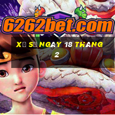 xổ số ngày 18 tháng 2