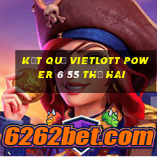 Kết quả vietlott power 6 55 thứ hai