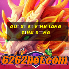 quả xổ số vĩnh long bình dương