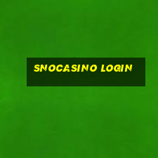 snocasino login