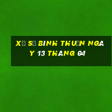 xổ số bình thuận ngày 13 tháng 04