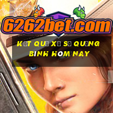 kết quả xổ số quảng bình hôm nay