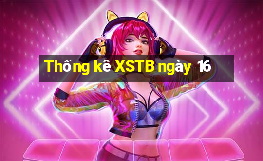 Thống kê XSTB ngày 16