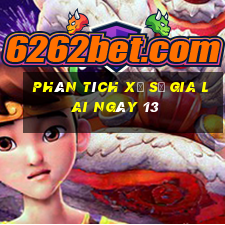 Phân tích Xổ Số gia lai ngày 13