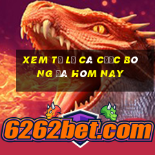 xem tỷ lệ cá cược bóng đá hôm nay