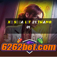 xổ số đà lạt 21 tháng 01