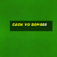 cach vo bong88